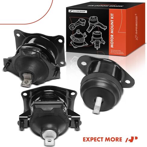 A-Premium 3PCS Engine Motor Mount Set Compatible with Acura TL 2004 2005 2006 2007 2008, 3.2L 3.5L, Manual Transmission in Saudi Arabia