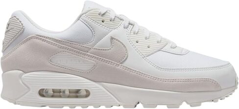 Air Max 90 Mens Running Shoes (White/Photon Dust/Summit White/Platinum Tint) (IB6392-100, White) Size 8.5 in Saudi Arabia