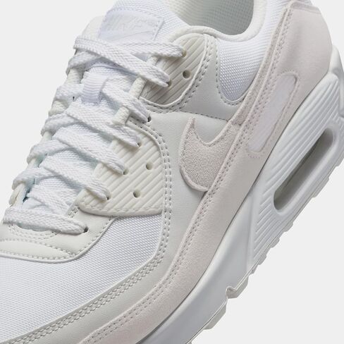 Air Max 90 Mens Running Shoes (White/Photon Dust/Summit White/Platinum Tint) (IB6392-100, White) Size 8.5 in Saudi Arabia
