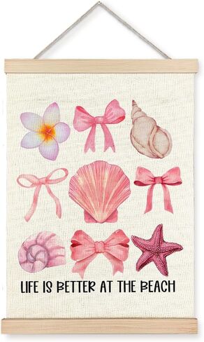 ملصق معلق فني جداري لساحل أمالفي الإيطالي من KAOWT، ديكور مطبخ ليمون، ديكور جداري من القماش من بلاط البحر الأبيض المتوسط ​​باللونين الأزرق والأبيض لمعرض المطبخ والمقهى المنزلي، 12 × 16 بوصة in Kuwait