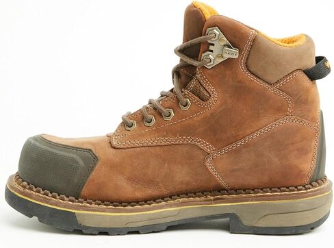 Men's 6" Crew Chief Internal Met Guard Work Boot Composite Toe Brown 11 EE US in Kuwait