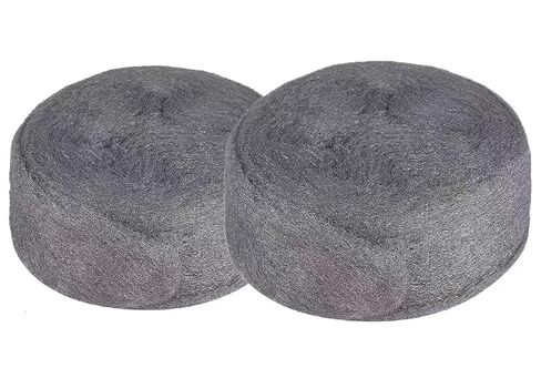 صوف فولاذي للتحكم في الفئران - |15FT (150G)| - صوف فولاذي 0000 حشو من الصوف الناعم - مانع الفجوات لإبقاء الحيوانات المزعجة بعيدًا عن فتحات تشققات الجدران وفتحات التهوية في مرآب حديقة المنزل in Kuwait