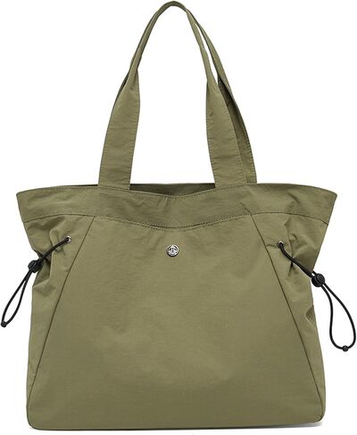 DOURR Feather-Light Large Tote Bag for Women Durable Nylon Shoulder Bag Practical Everyday Purse for Work Travel in Kuwait