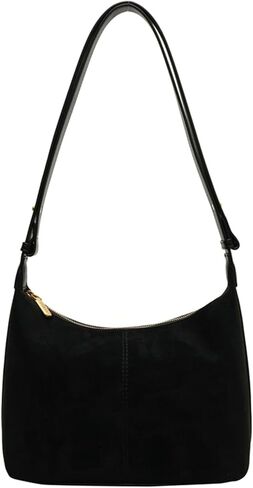 Suede Tote Bag Stylish Handbag Chic Small Crossbody Fall Purse Wallet Women Trendy 2025 Elegant Shoulder Bag in Saudi Arabia