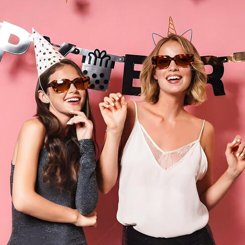 Dreamfox 10 حزمة مزيج نمط حزب النظارات الشمسية الكبار السائبة الكلاسيكية الرجعية ليوبارد النظارات الشمسية مجموعة للنساء الرجال خمر مجموعة النظارات الشمسية للسفر الشاطئ in Kuwait