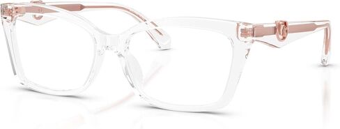 Michael Kors womens Mk4165u Garzeno Universal Fit Rectangular Prescription Eyewear Frames in Saudi Arabia