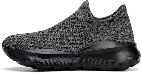 Men's Slip On Walking Shoes Running Comfortable Tennis Breathable Lightweight Non Slip Athletic Gym Workout Casual Fashion Sneaker in Saudi Arabia