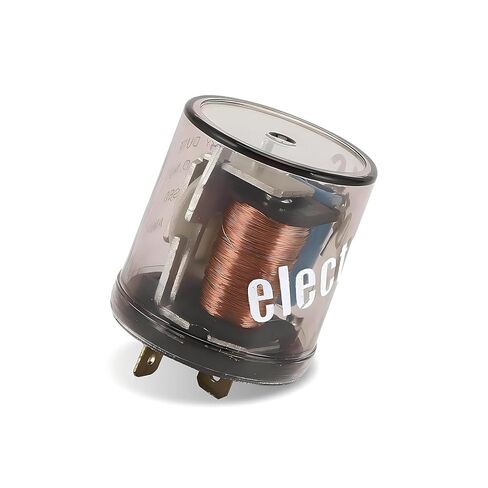 2PCS 3 Pin Car Flasher Relay, 12V Turn Signal Light Blinker Relay, High-Conductivity Copper Coil Flasher with Sealed Thickened Shell, Universal Vehicle Turn Signal Repair Accessory (Black) in Kuwait