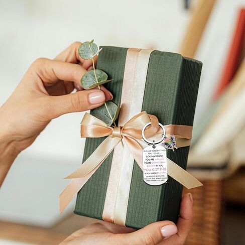 Inspirational Gifts for Women Motivational Keychain for Friends Teen Girls Encouragement Gift for Daughter Sister Coworkers Birthday Ideas Gift Butterfly Keychain Charm in Kuwait