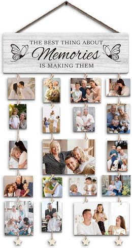 هدايا للأجداد والأحفاد إطارات الصور هدايا للجدة نانا الجدة من حفيدة الحفيدة والأحفاد تجعل قلوبنا سعيدة إطار الصورة المجمعة لديكور الحائط in Kuwait