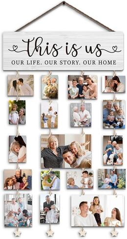 Gifts for Grandparents, Grandkids Picture Frames Gifts for Grandma Nana Grandmother from Granddaughter Grandson, Grandkids Make our Hearts Happy Photo Collage Frame for Wall Decor in Saudi Arabia