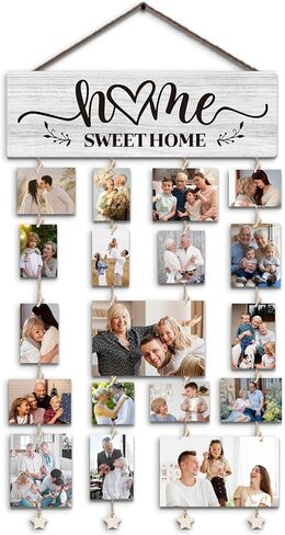 Gifts for Grandparents, Grandkids Picture Frames Gifts for Grandma Nana Grandmother from Granddaughter Grandson, Grandkids Make our Hearts Happy Photo Collage Frame for Wall Decor in Saudi Arabia
