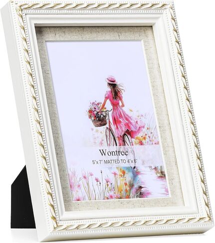 إطار صورة طبيعي مقاس 11 × 14، حواف حبل ذهبية اللون، خشب الصنوبر مع زجاج حقيقي، عرض صور مقاس 11 × 14 مطفأة حتى 8 × 10، سطح مكتب عمودي وأفقي أو معلق على الحائط in Kuwait