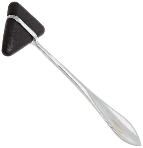 Primacare DH-3692-10 حزمة من 10 مطارق عصبية تايلور مع رؤوس سوداء خفية، مطارق منعكسة من الفولاذ المقاوم للصدأ، أدوات الطبيب والجراحة، لوازم طبية للجراحين والممرضات، 7.5 بوصة in Kuwait