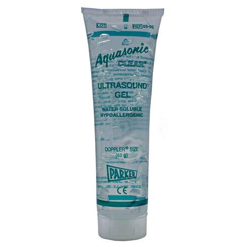 Pack of 4 Aquasonic Clear Ultrasound Gel, 60g Tube, Each, Brend Parker Labs in Kuwait