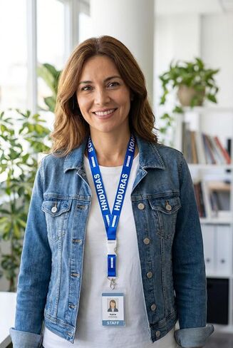 EASTEX Honduras Flag Lanyard Keychain - Lanyards for Keys Badge ID Fob - ID Card Holder Keychain for Women Men Gift Souvenir in Kuwait