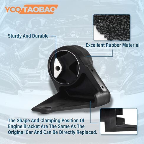 1Pcs Front Right Motor Mount Engine Mount Motor Mount Set Compatible with Audi A4 Compatible with Audi A4 Quattro 2007 Compatible with Audi A4 Compatible with Audi A4 Quattro 2008 in Kuwait