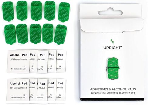 Upright Bundle: Black Magnetic Necklace & Adhesive Replacement Pack for GO S & GO 2 Posture Corrector Trainer in Kuwait