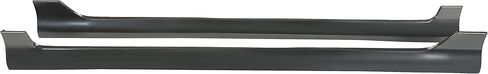 Side Skirts Body Kit Compatible with 2003-2008 Toyota Corolla Rocker Panels Guard Trim Extensions Replacement Black (Pair) in Saudi Arabia