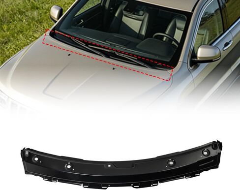 Windshield Wiper Cowl Panel Grille for 2011-2016 Jeep Grand Cherokee Dodge Durango Replacement for 68021005AB 68021005AC Windshield Wiper Cowl Panel Upper Steel in Kuwait