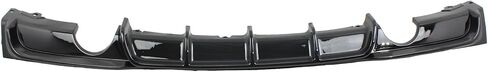 Rear Bumper Diffuser Lower Lip Spoiler for BMW F30 2013-2019 M-Sport, F30 MP Design Single Dual-Exit, PP Injection Molded Rear Lip in Saudi Arabia