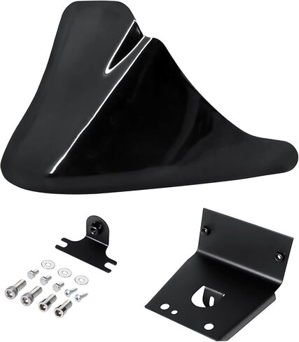 Front Spoiler for 2004-later Sportster, Motorcycle Fairing Front Chin Spoiler Cover Lower Cowl for Harley Davidson Sportster XL Iron 883 1200 Forty-Eight Seventy-Two Superlow Roadster (Matte Black) in Kuwait