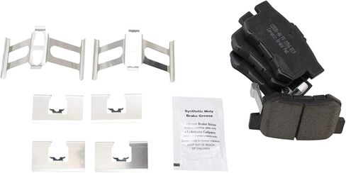 TRQ Front and Rear Brake Pad & Rotor Kit Brake Chemical Kit Brake Pads Brake Rotor Ceramic Compatible with 1991-1995 Acura Legend 1996-1998 RL 1995-1998 Honda Odyssey 1996-1999 Isuzu Oasis in Saudi Arabia