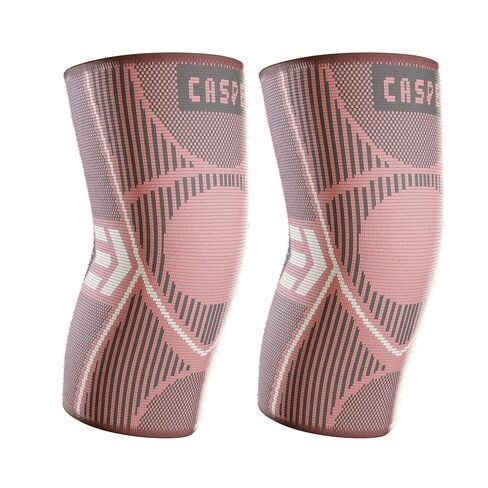 Caspe 2 حزمة من كم ضغط الركبة - دعامة الركبة للنساء والرجال، دعم الجري، صالة الألعاب الرياضية، الرياضة، التهاب المفاصل الخفيف، تخفيف الألم، التدريب، الاستخدام اليومي، التمرين (أصفر، كبير جدًا) in Saudi Arabia