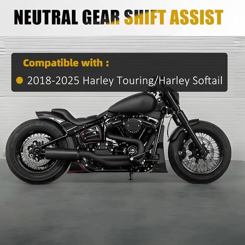 دراجة نارية محايدة جير مساعدة سهلة التحول متوافقة مع 2018-2025 Harley Touring Road Glide، Road King، Tri Glide Ultra، Street Glide وSoftail in Kuwait