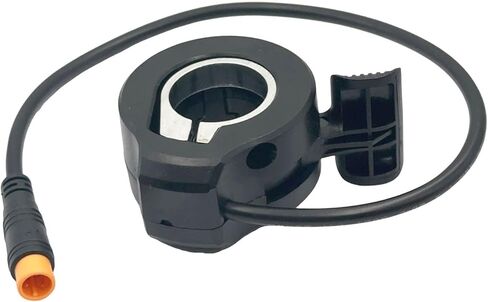 130X E-Bike Thumb Throttle Electric Bike 3pin Plug Thumb Throttle Waterproof Plug Connector EBike Speed Control Compatible with Electric Bicycle Scooter Accessories in Kuwait