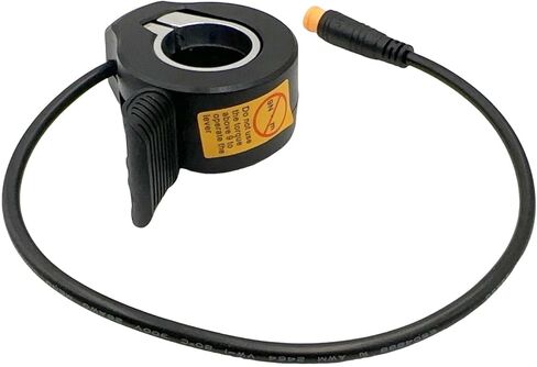 130X E-Bike Thumb Throttle Electric Bike 3pin Plug Thumb Throttle Waterproof Plug Connector EBike Speed Control Compatible with Electric Bicycle Scooter Accessories in Kuwait