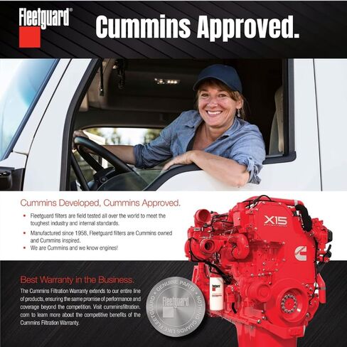 فليت جارد LF14001NN فلتر الزيت (التشحيم) | استبدال OEM الأصلي لمحرك Cummins ISX15 ISX12 X15 X12 | عمر خدمة ممتد in Saudi Arabia
