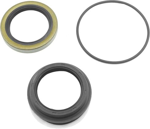 Inner and Outer Rear Wheel Drive Axle Shaft Bearing Oil Seal Kit for Toyota Tacoma 1995-2004 4Runner 1992-2000 T100 1993-1998 with Hub O-Ring Case Seal Type K Oil 90313-48001 90310-50006 in Kuwait