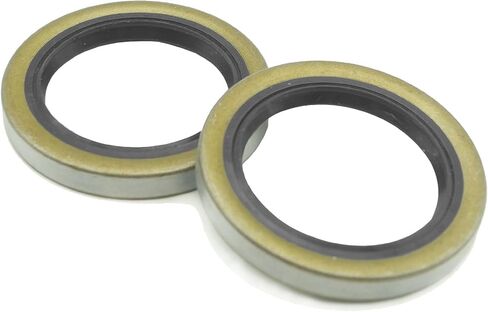 Inner and Outer Rear Wheel Drive Axle Shaft Bearing Oil Seal Kit for Toyota Tacoma 1995-2004 4Runner 1992-2000 T100 1993-1998 with Hub O-Ring Case Seal Type K Oil 90313-48001 90310-50006 in Kuwait