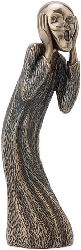 Veronese Design 8 Inch Edvard Munch The Scream Antique Bronze Finish Sculpture Art Figurine in Saudi Arabia