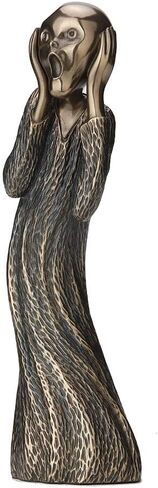 Veronese Design 8 Inch Edvard Munch The Scream Antique Bronze Finish Sculpture Art Figurine in Saudi Arabia