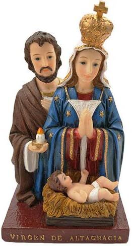 Annie's Boutique Virgen De La Altagracia Estatua Altagracia with Joseph Statue (7 Inches) in Kuwait