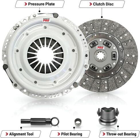 CMP Stage 1 Street Clutch Kit Fits Dodge 1992-93 B150 D150 D250 1992-99 Dakota, Jeep 1994-01 Grand Cherokee 1997-06 TJ 1994-06 Wrangler 3.9L 4.0L OHV 6cyl XJ WJ ZJ CJ DJ TJ in Saudi Arabia