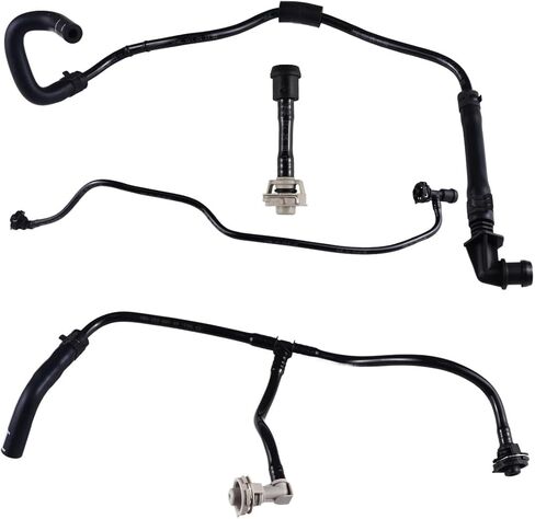 خرطوم خزان خزان المبرد المبرد متوافق مع Audi A4 A5 S4 S5 2016-2025، 8W0121081BL 8W0121081BK 8W0121081AN 06L121081K in Kuwait