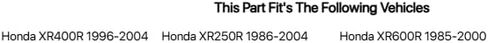 دليل السلسلة الخلفية أسود لهوندا XR250R 1986-2004 in Kuwait