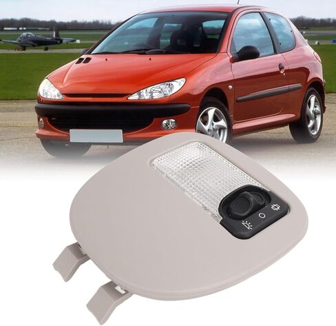 Panel Interior Dome LED Reading Lights, Interior Dome Reading Light with Panel Accurate Fit Scratch Proof 8146G2 Replacement for 206 207 in Saudi Arabia