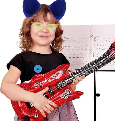 مجموعة إكسسوارات تنكرية للقطط الزرقاء مكونة من 7 قطع تشتمل على عصابة رأس ذات آذان كيتي منفوشة وذيل تنورة توتو زرقاء من التول وجوارب صفراء مع 7 ملصقات لباد لكتاب القصة وحفلات الهالوين التنكرية in Kuwait