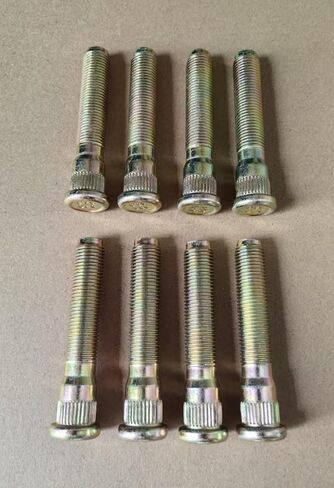 8PCS 610-530 Rear M14-1.50 Serrated Wheel Stud - 15.90mm Knurl, 78mm Length Compatible with Select 2005-2016 Ford F-350, 2011-2016 F-450 F-550 Super Duty in Saudi Arabia