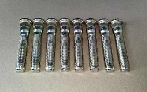 8PCS 610-530 Rear M14-1.50 Serrated Wheel Stud - 15.90mm Knurl, 78mm Length Compatible with Select 2005-2016 Ford F-350, 2011-2016 F-450 F-550 Super Duty in Saudi Arabia