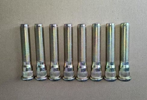 8PCS 610-530 Rear M14-1.50 Serrated Wheel Stud - 15.90mm Knurl, 78mm Length Compatible with Select 2005-2016 Ford F-350, 2011-2016 F-450 F-550 Super Duty in Saudi Arabia