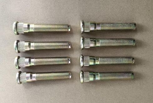 8PCS 610-530 Rear M14-1.50 Serrated Wheel Stud - 15.90mm Knurl, 78mm Length Compatible with Select 2005-2016 Ford F-350, 2011-2016 F-450 F-550 Super Duty in Saudi Arabia