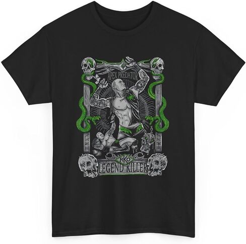 تي شيرت راندي أورتن RKO Pose للمصارعة الاحترافية تي شيرت للرجال والنساء in Saudi Arabia