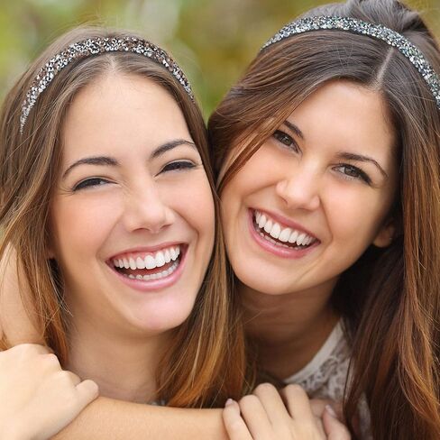 Syhood 6 Pieces Sparkly Elastic Headbands for Women Glitter Non-slip Felt Headband Rhinestone Women's Fabric Headband Hairband for Christmas Sports and Yoga Gift in Saudi Arabia
