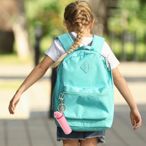 8 Pack Mini Tumbler Keychain Compatible with Owala Water Bottle, Mini Cup Keychain Chapstick Lip Balm Holder for Women Girls in Kuwait