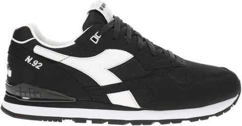 حذاء رياضي رجالي Diadora N.92 برباط Dd مريح كاجوال - أسود in Saudi Arabia